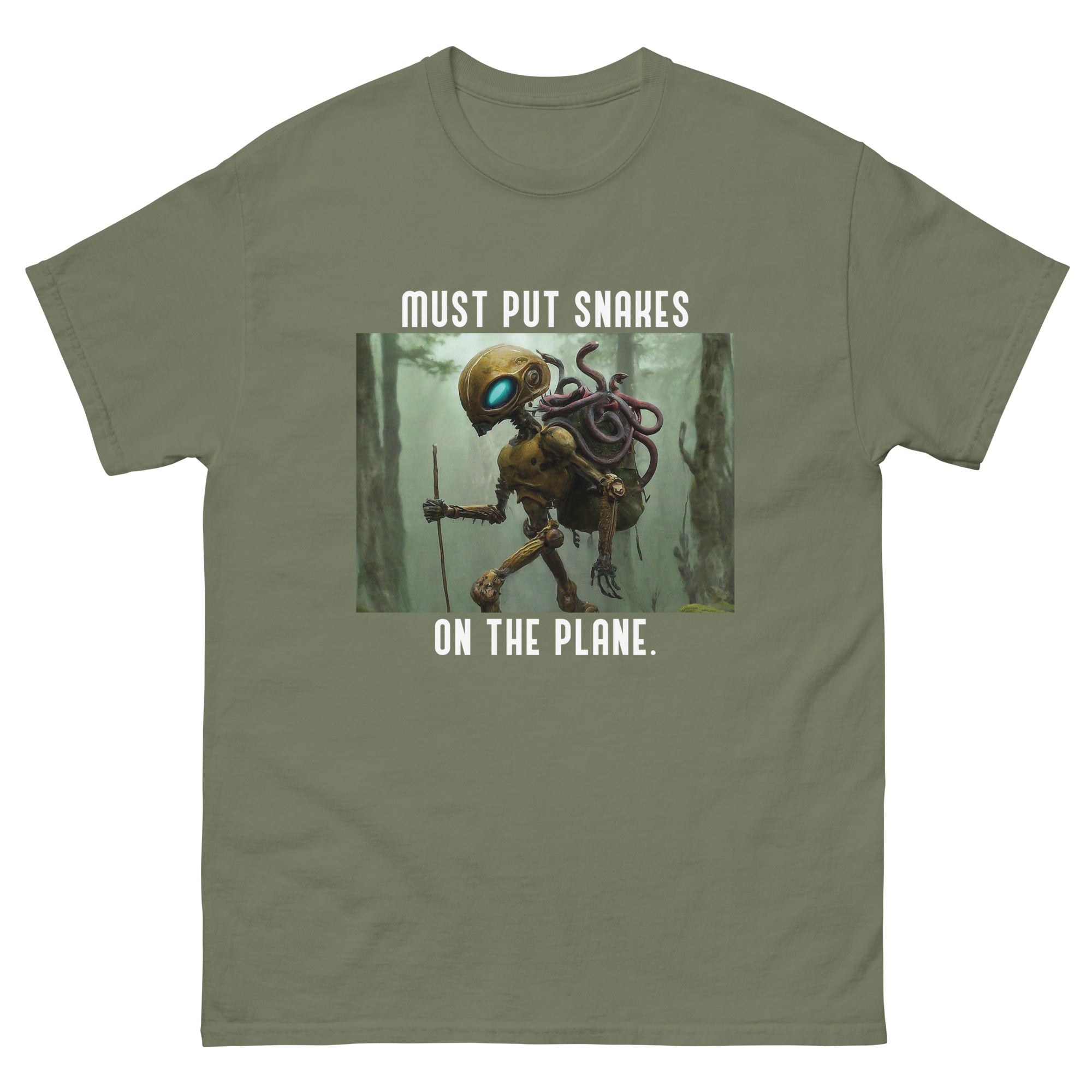 Must Put Snakes On Plane Classic T-Shirt