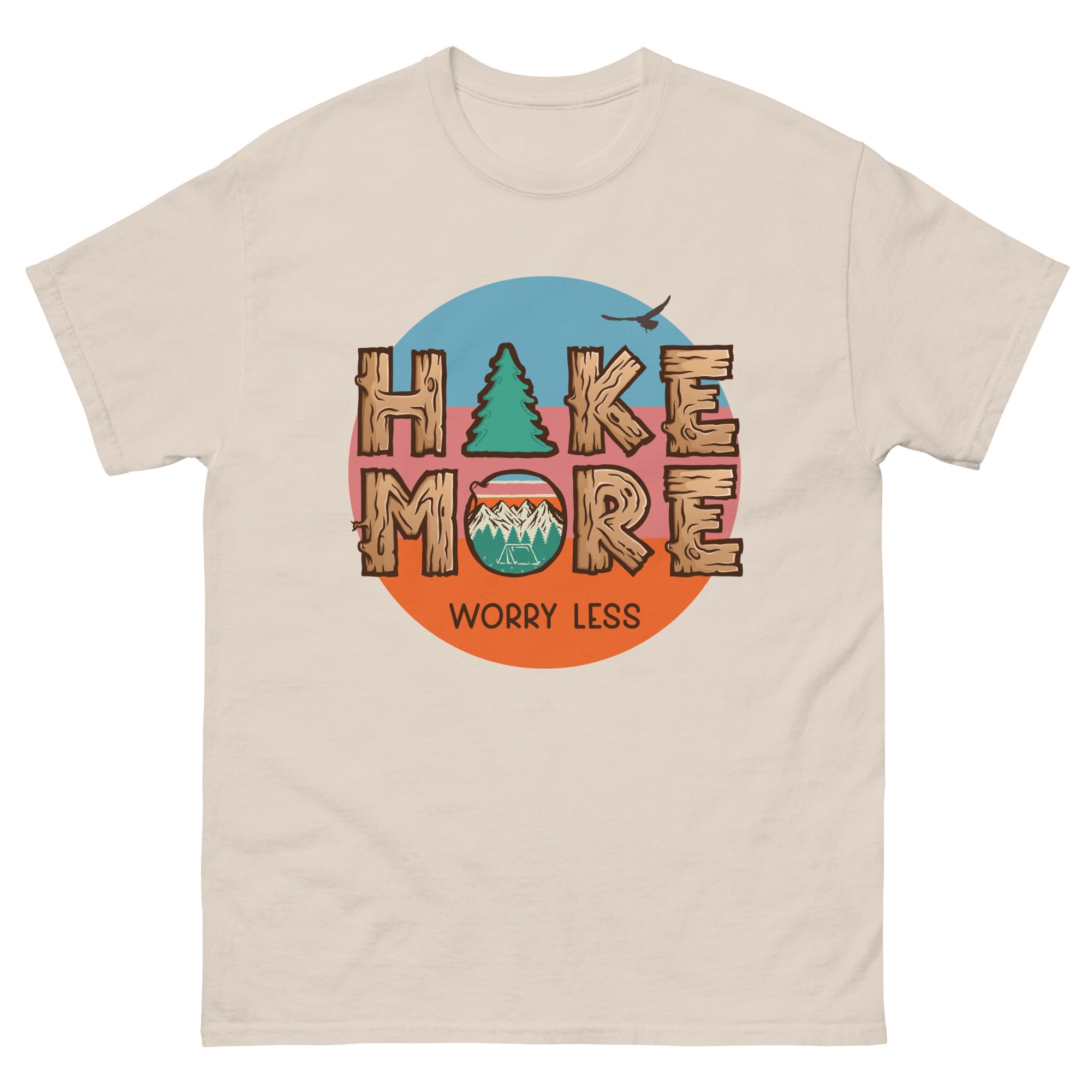 Hike More Worry Less Classic T-Shirt