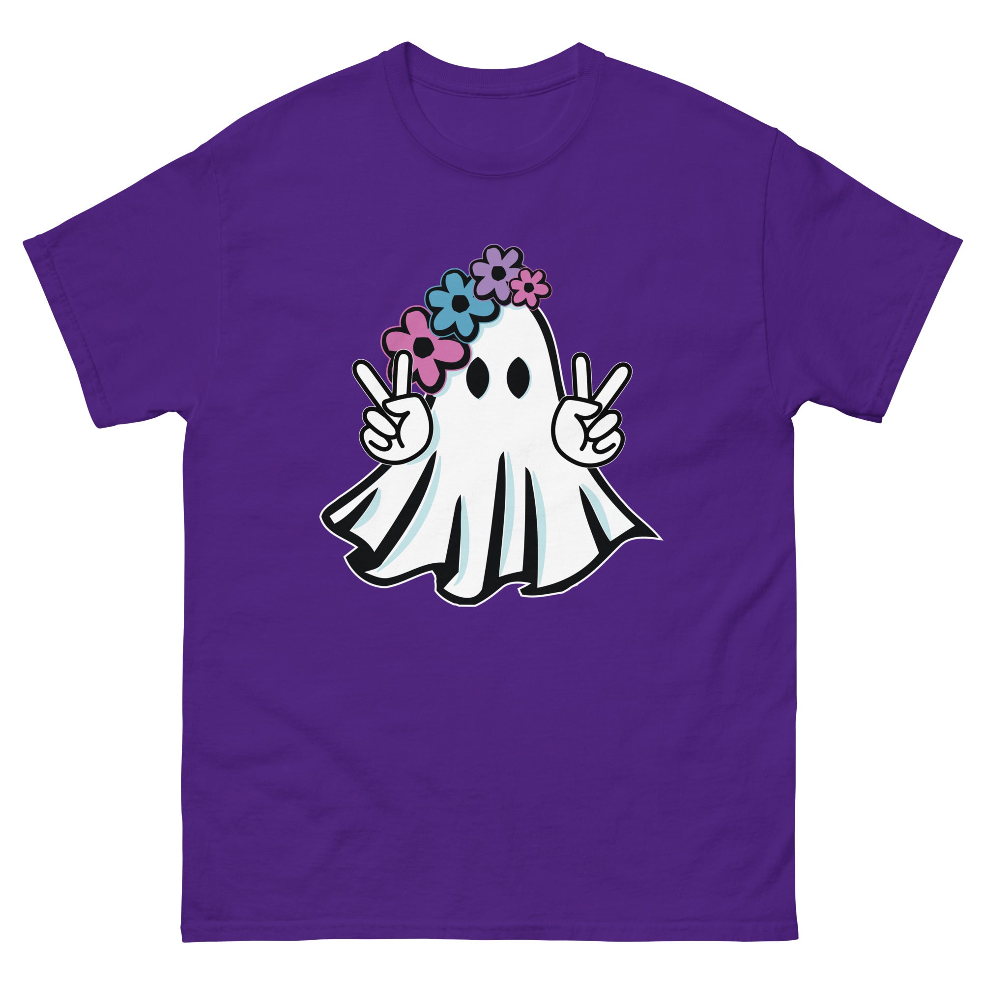 Peace Ghost Classic T-Shirt