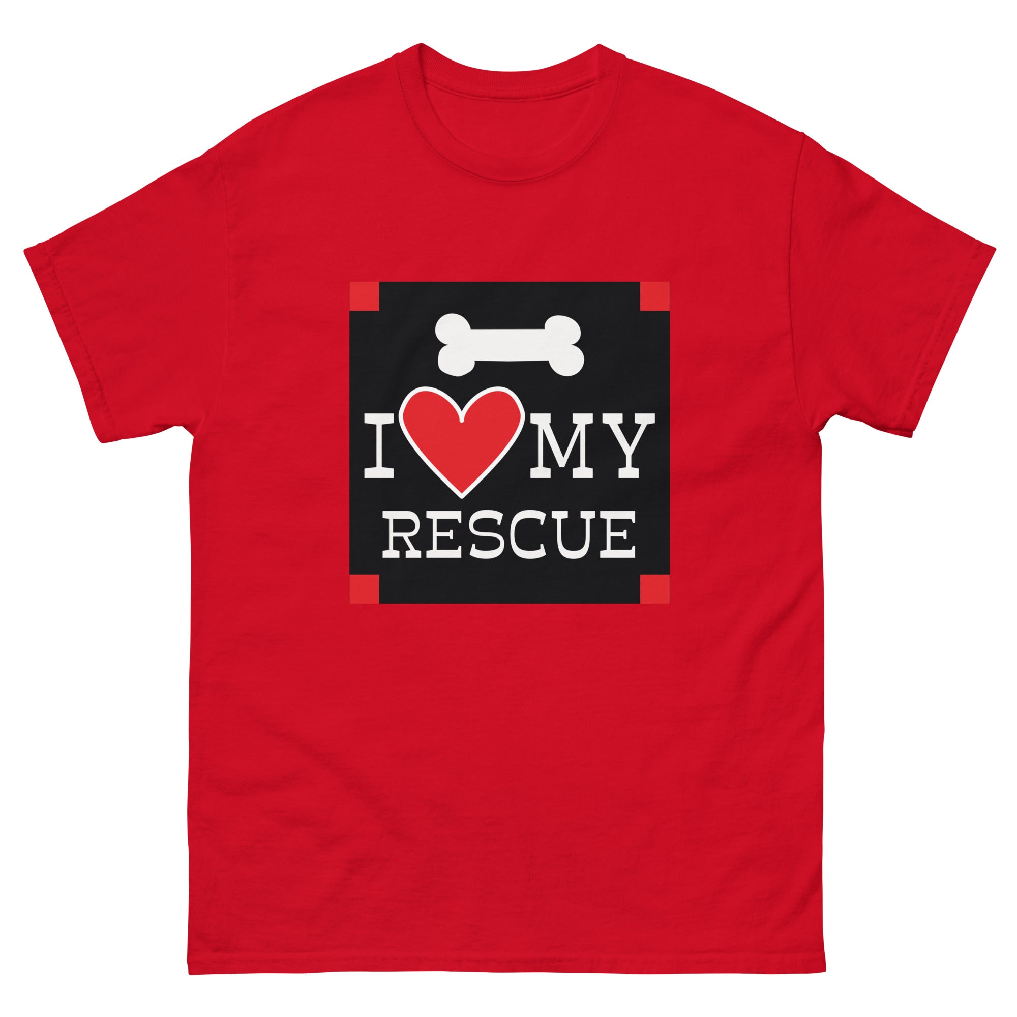 I Heart My Rescue Classic T-Shirt