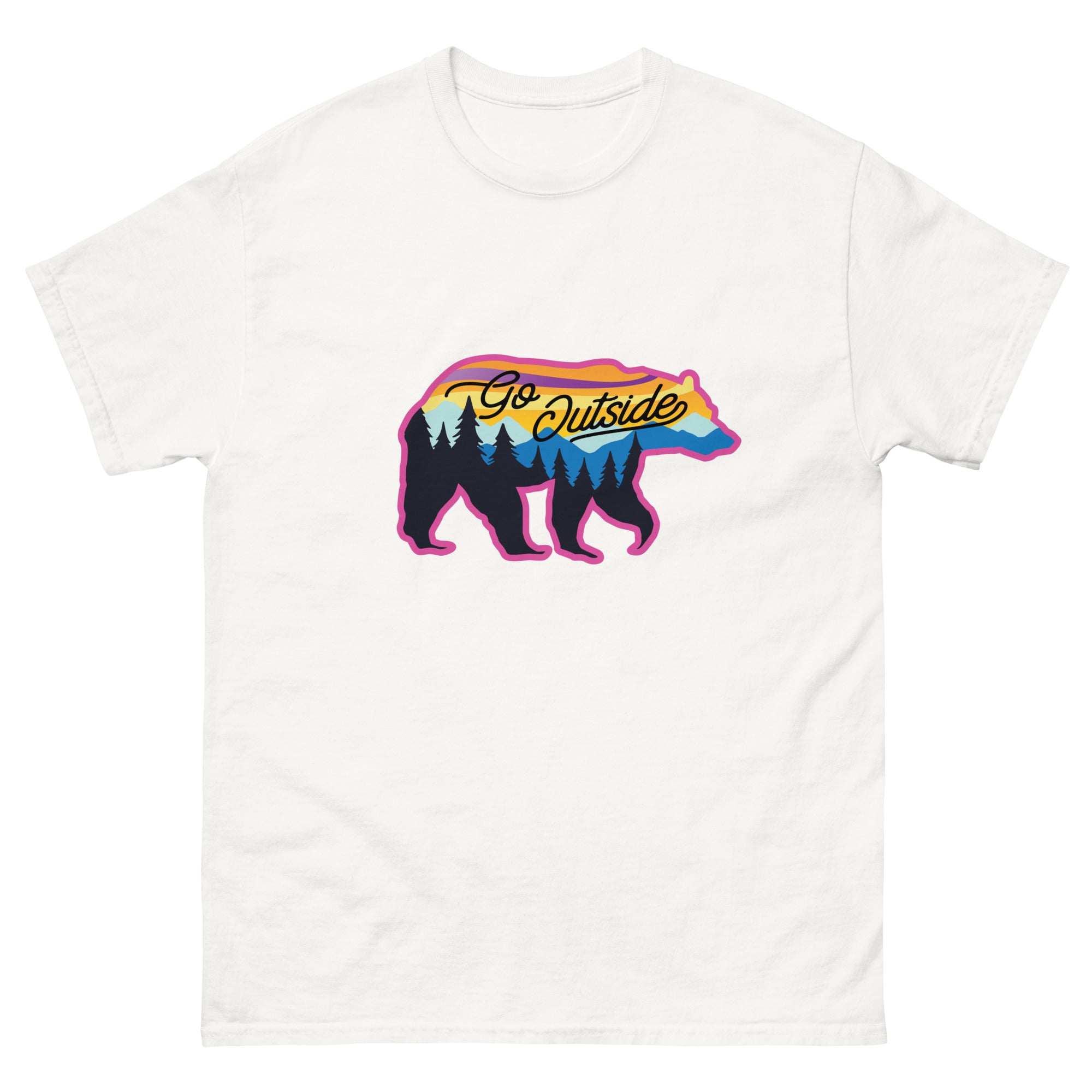 Go Outside Bear Classic T-Shirt