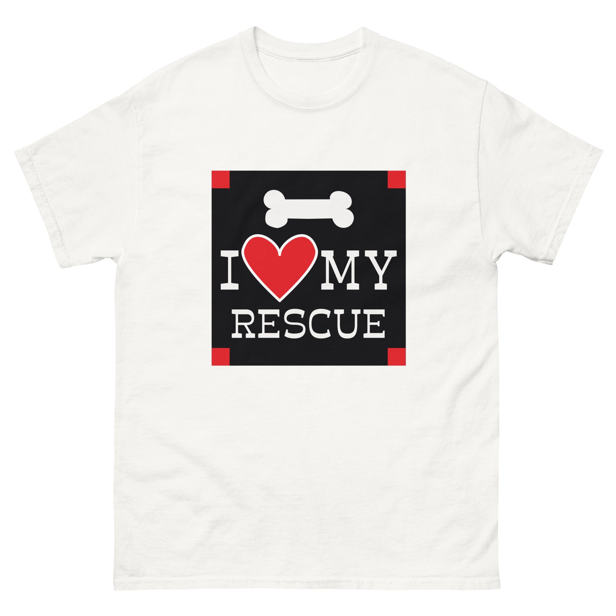 I Heart My Rescue Classic T-Shirt