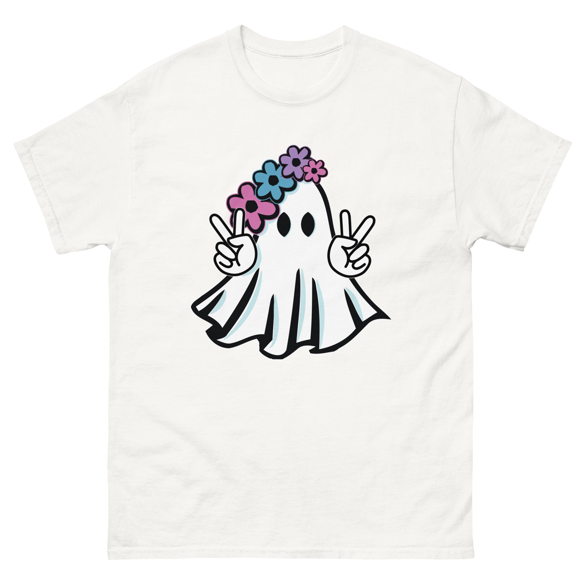 Peace Ghost Classic T-Shirt