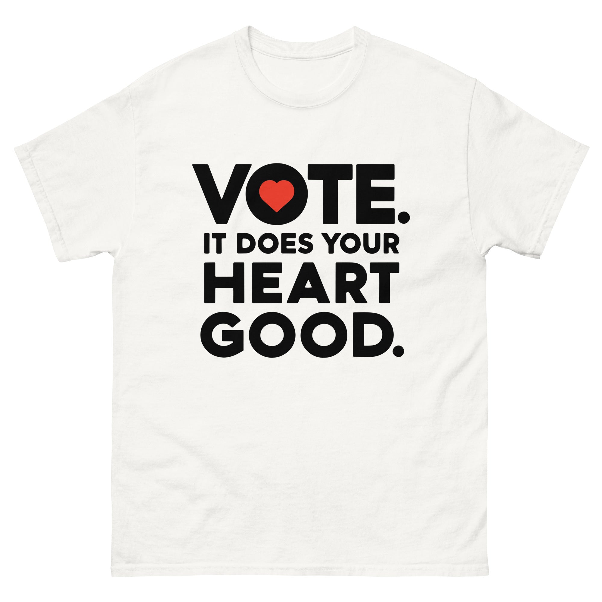 Voting Does Your Heart Good Classic T-Shirt