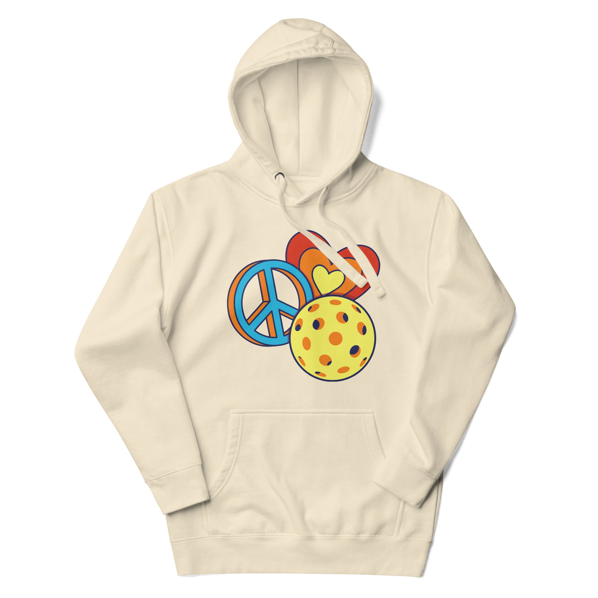 Peace Love Pickleball Hoodie