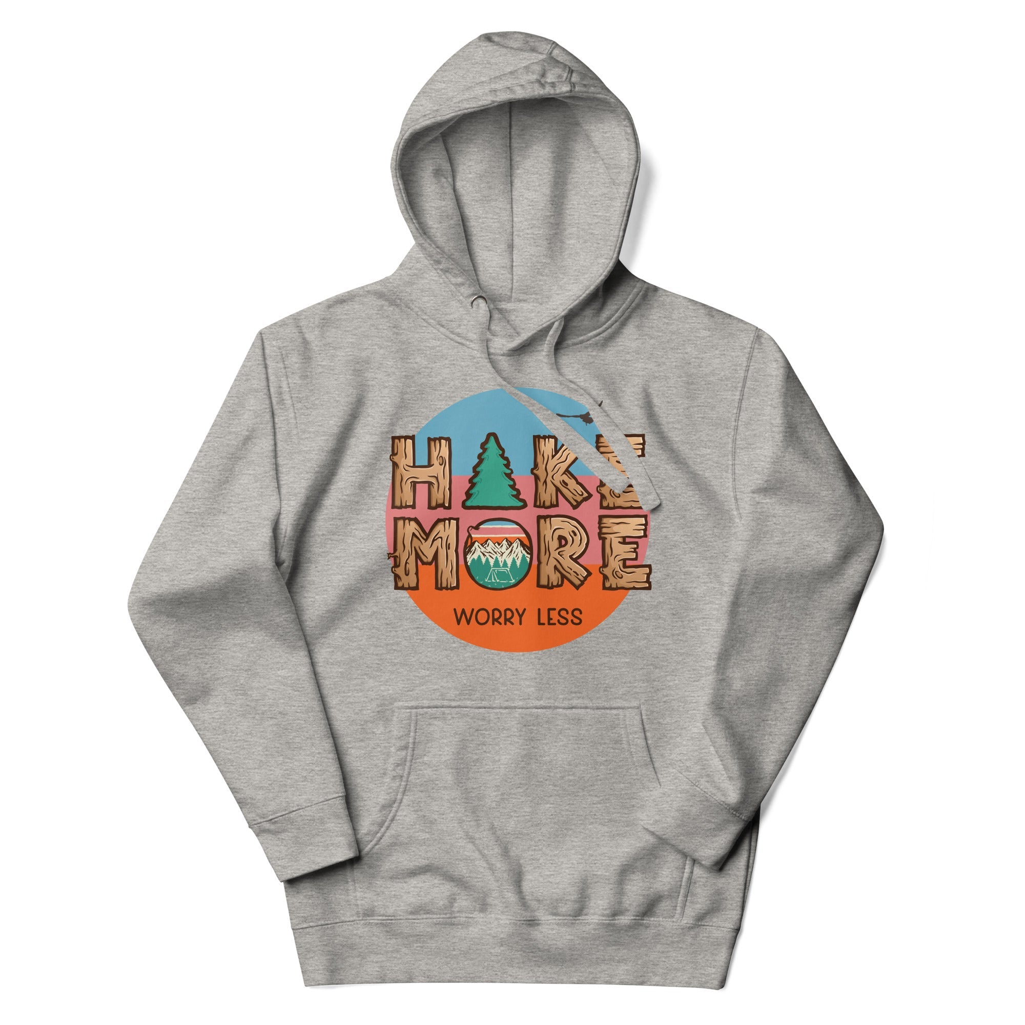 Hike More Worry Less Unisex Hoodie