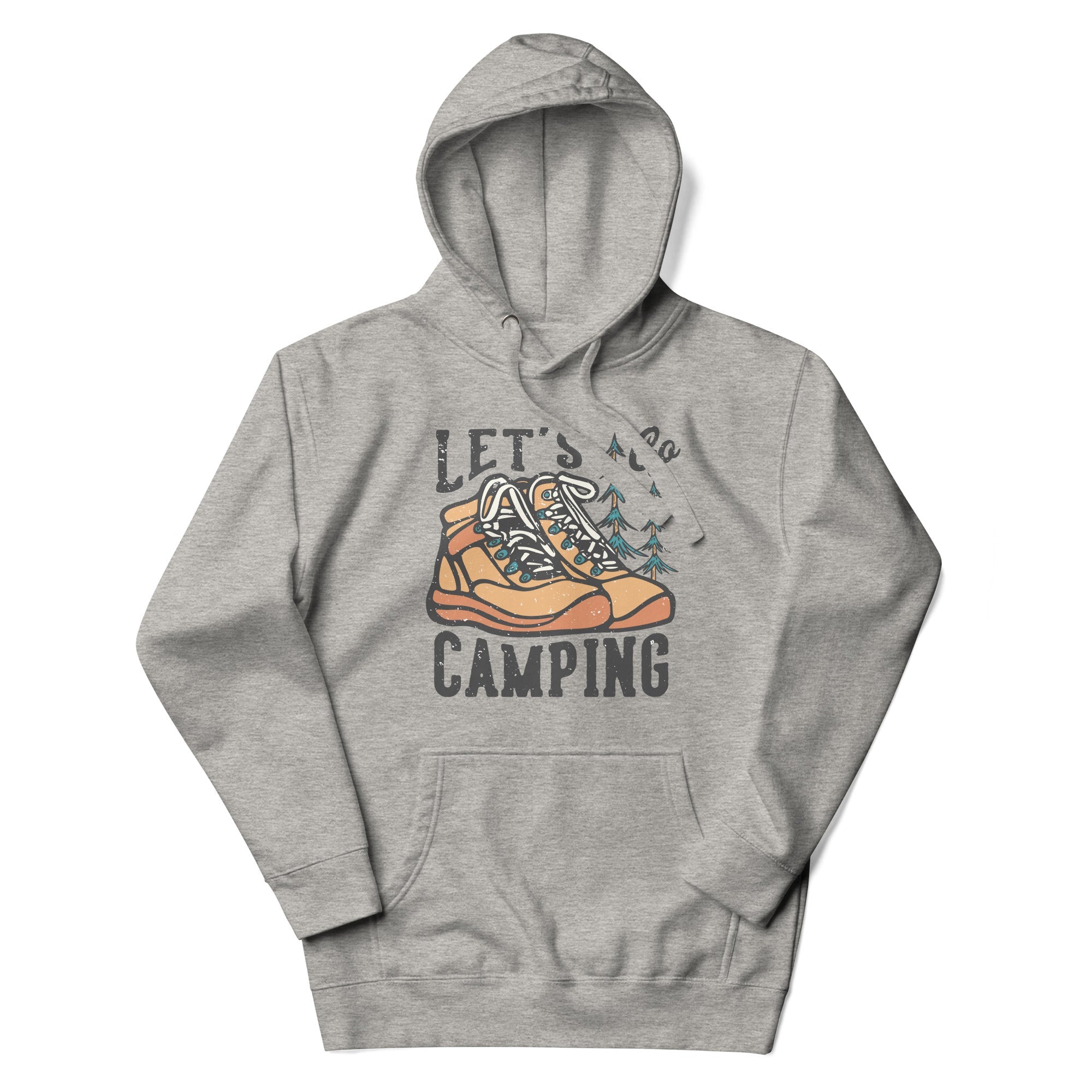 Let's Go Camping Boots Hoodie