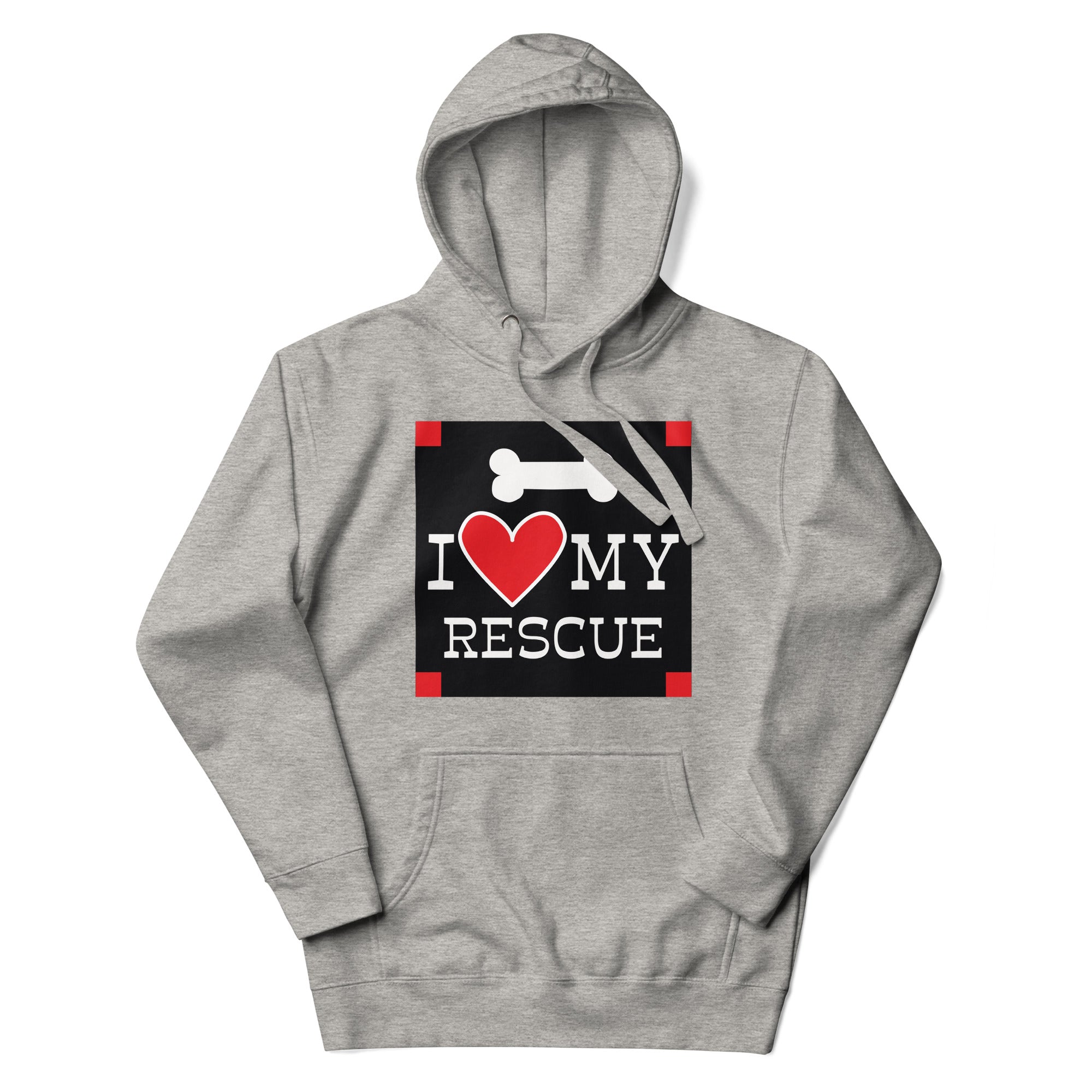 I Heart My Rescue Hoodie