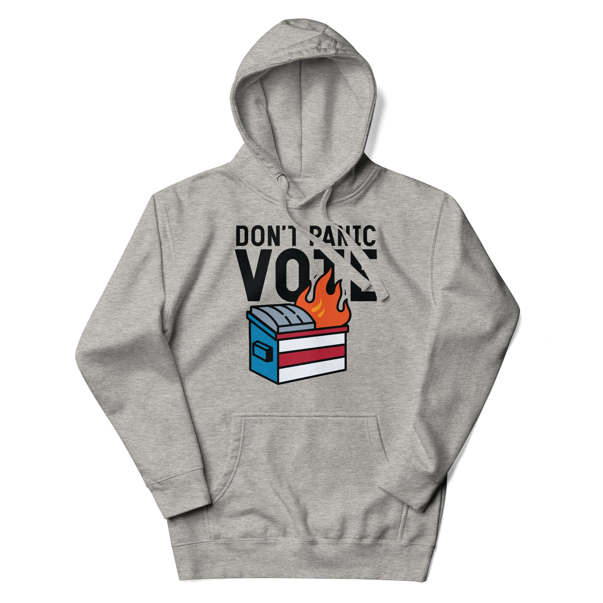 Don't Panic Dumpster Fire Hoodie