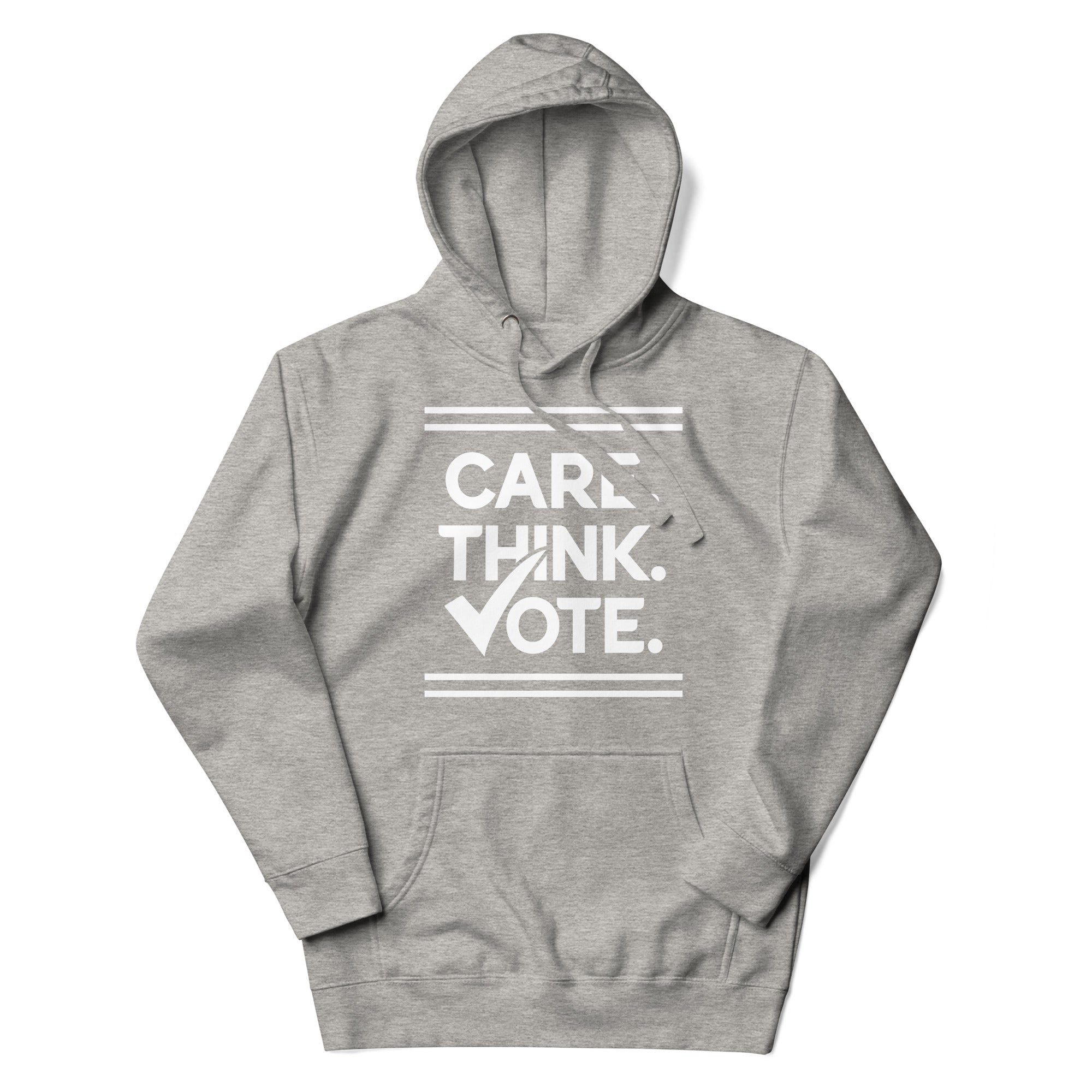 Care Think Vote Hoodie