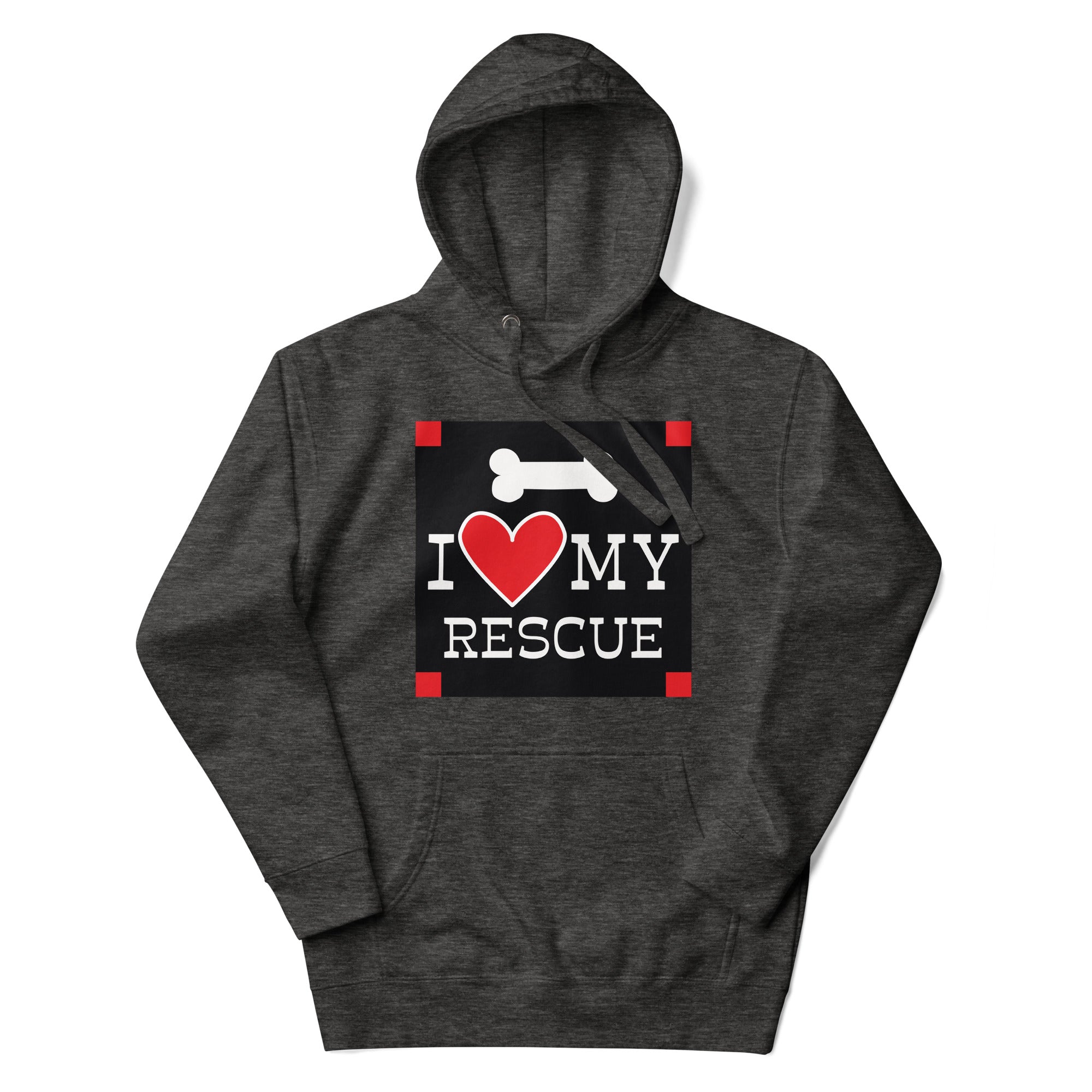 I Heart My Rescue Hoodie