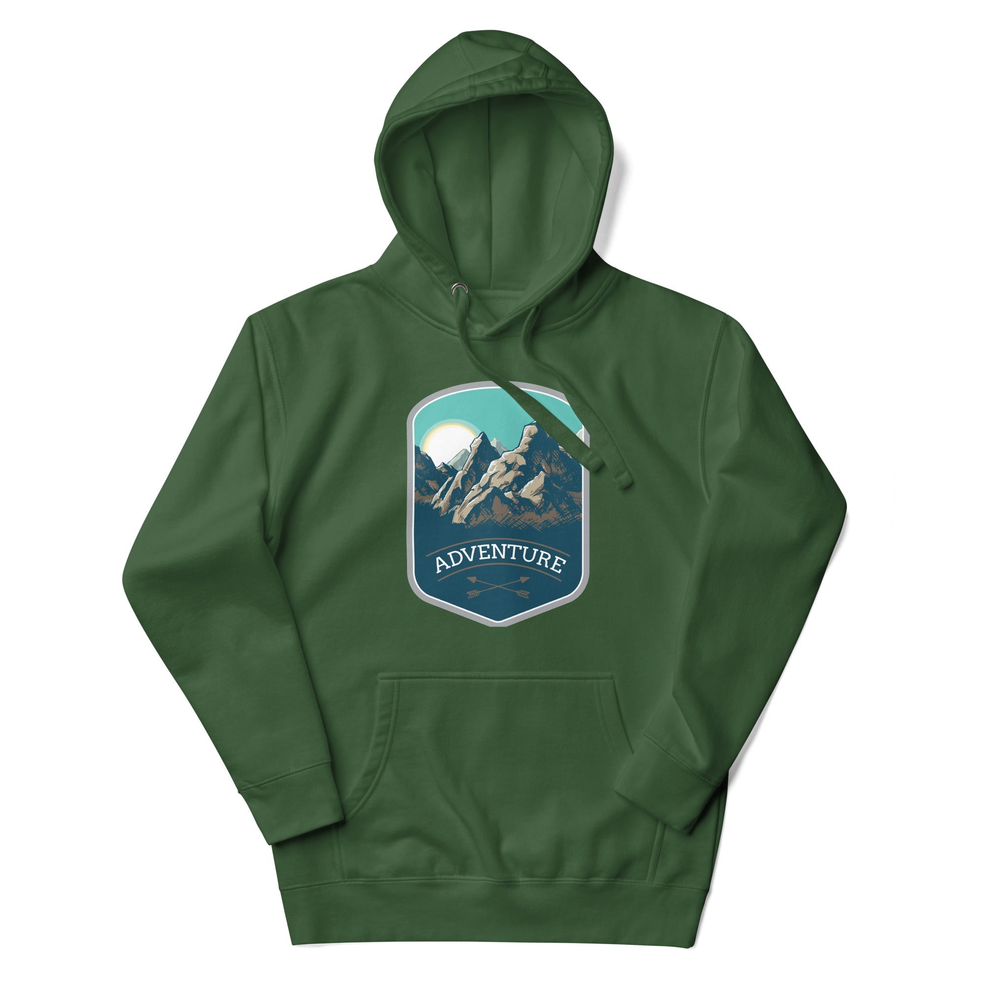 Adventure Mountains Unisex Hoodie