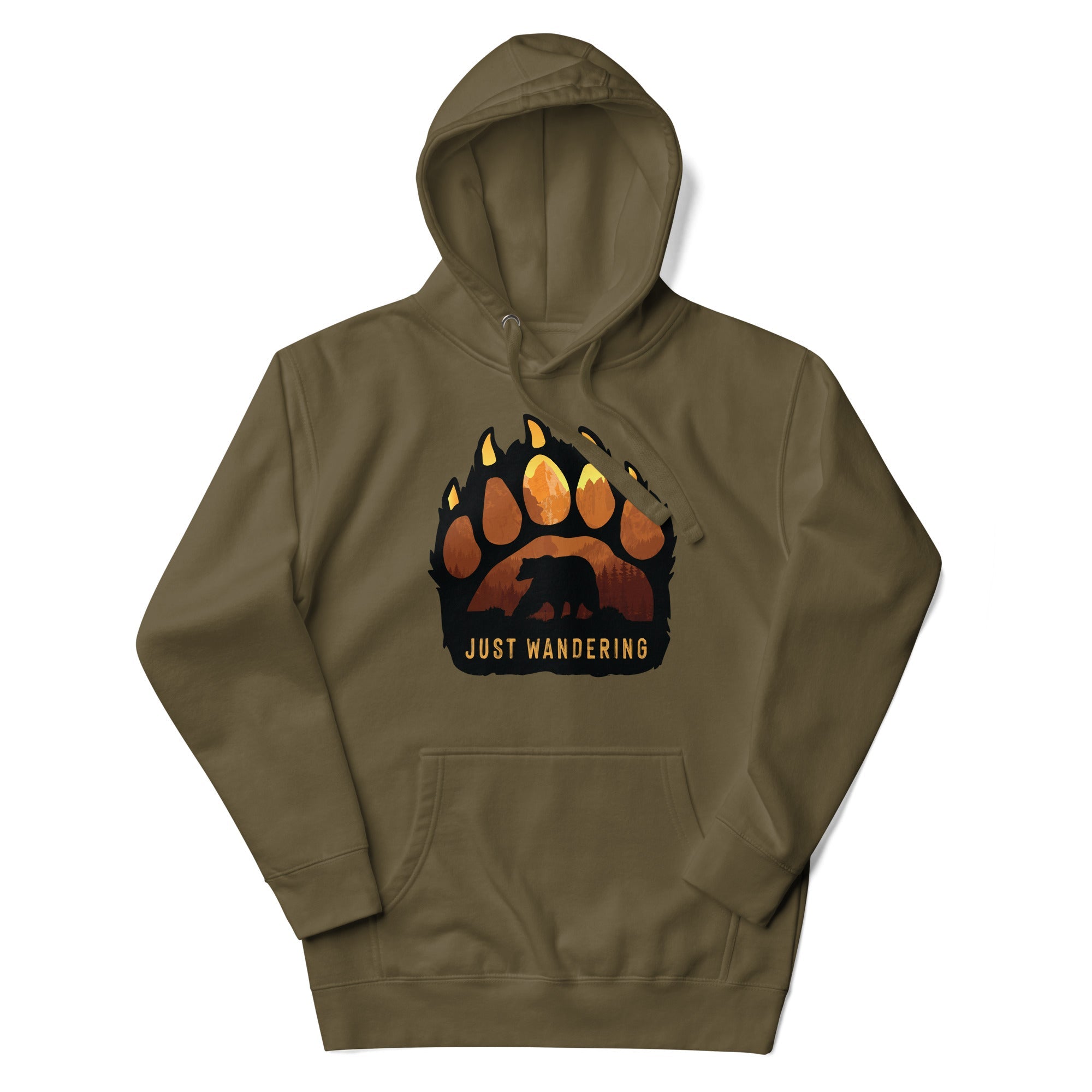 Just Wandering Bear Unisex Hoodie