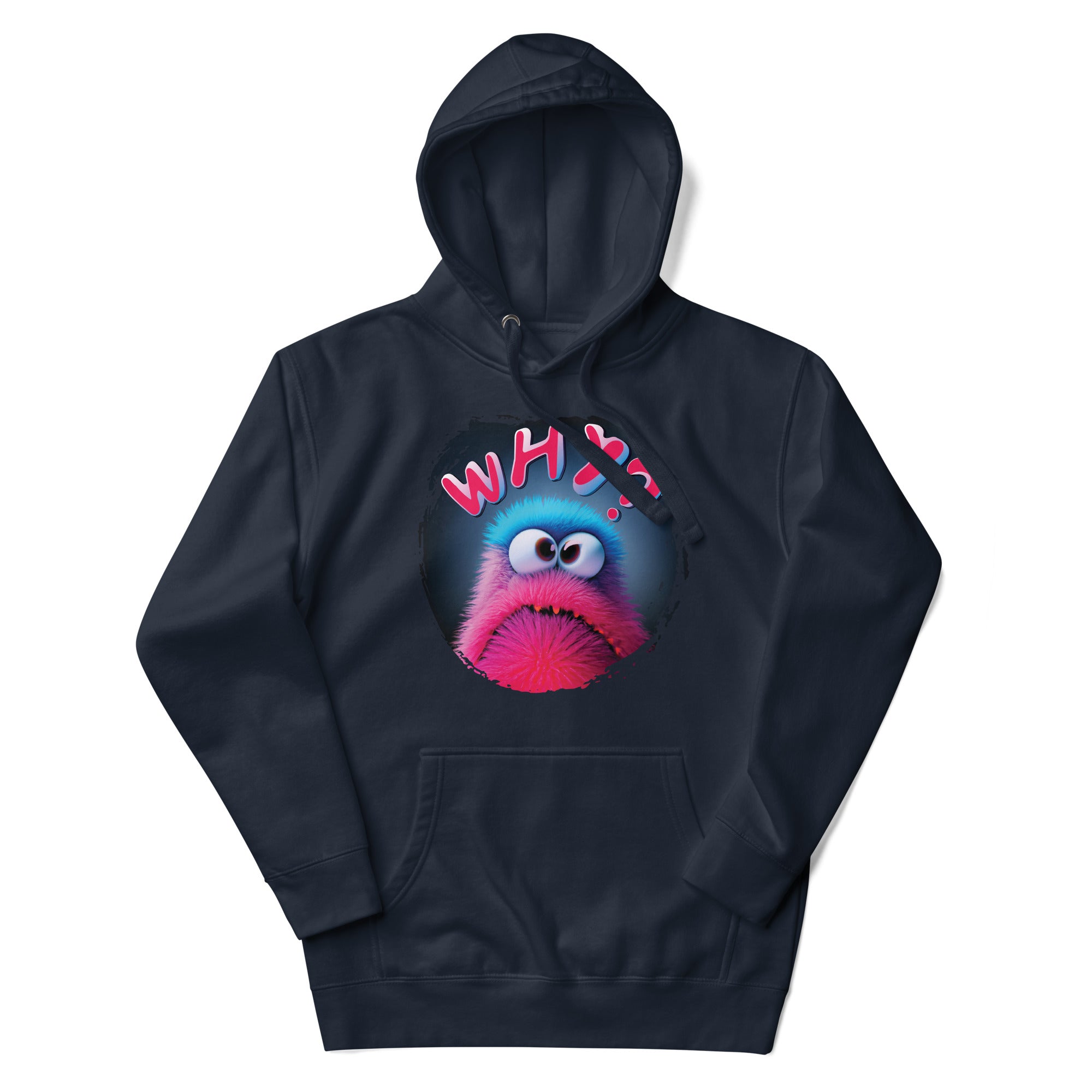 WHY? Furry Monster Hoodie