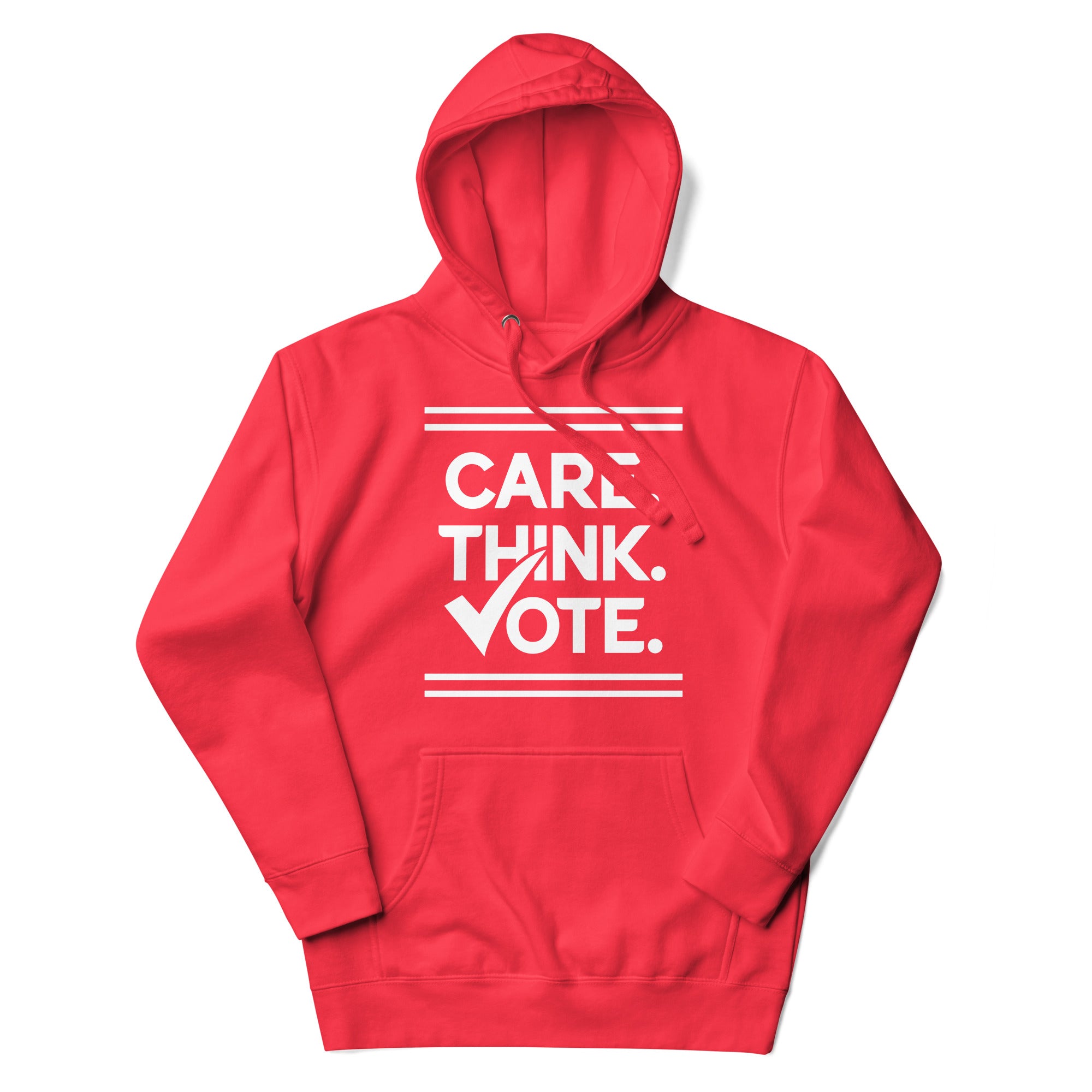 Care Think Vote Hoodie