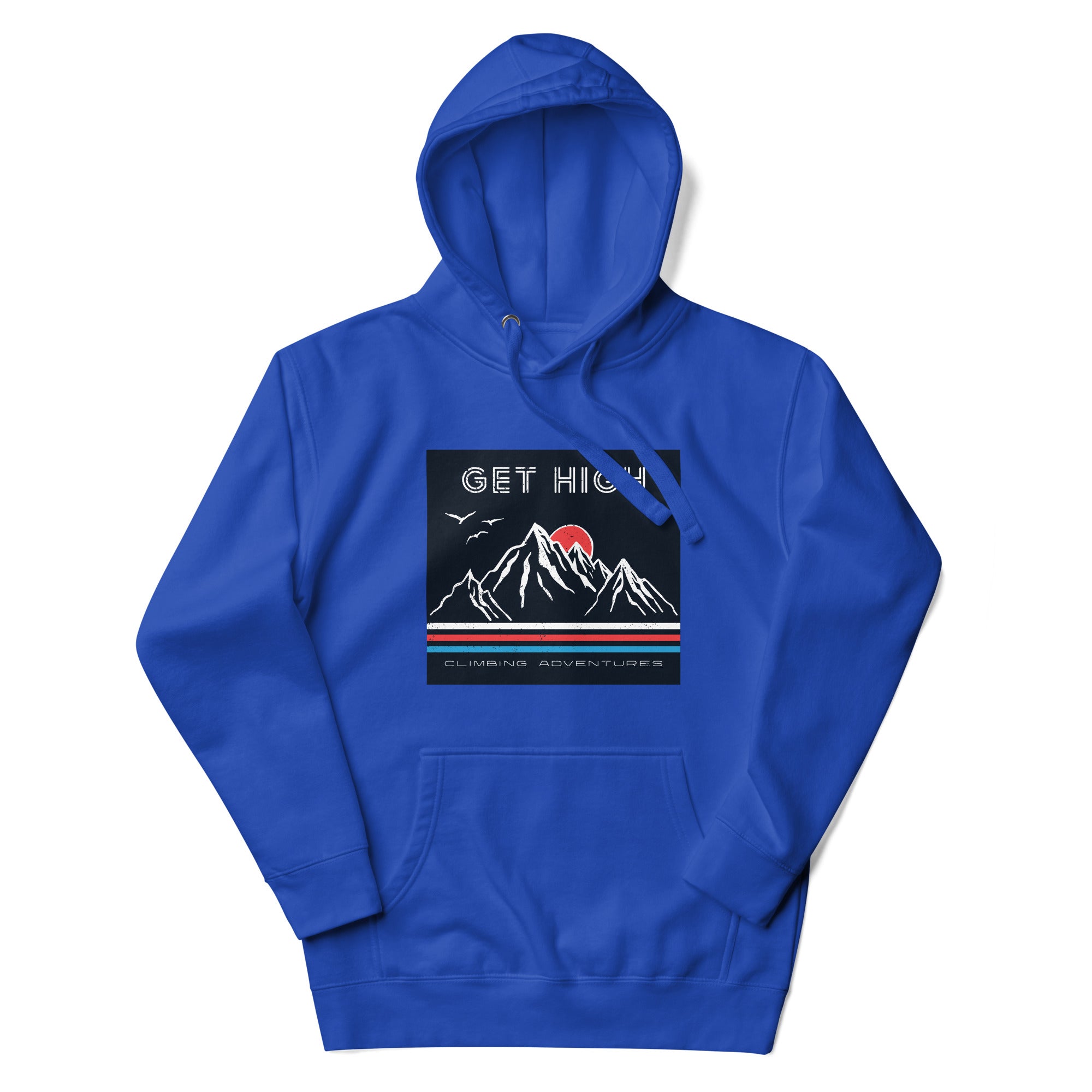 Get High Mountains Hoodie