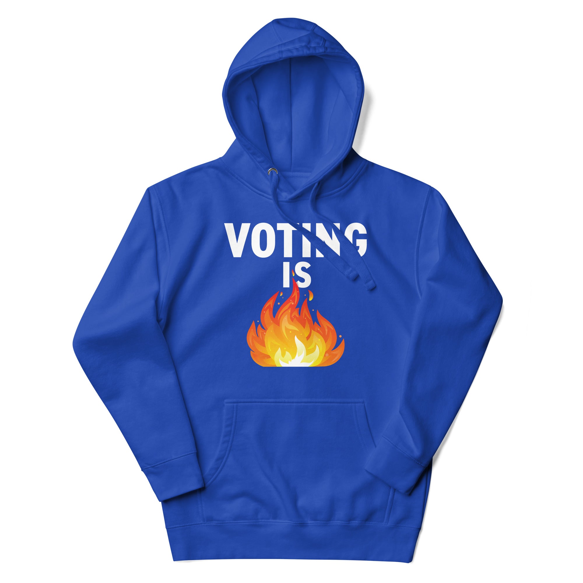 Voting Is Fire Hoodie