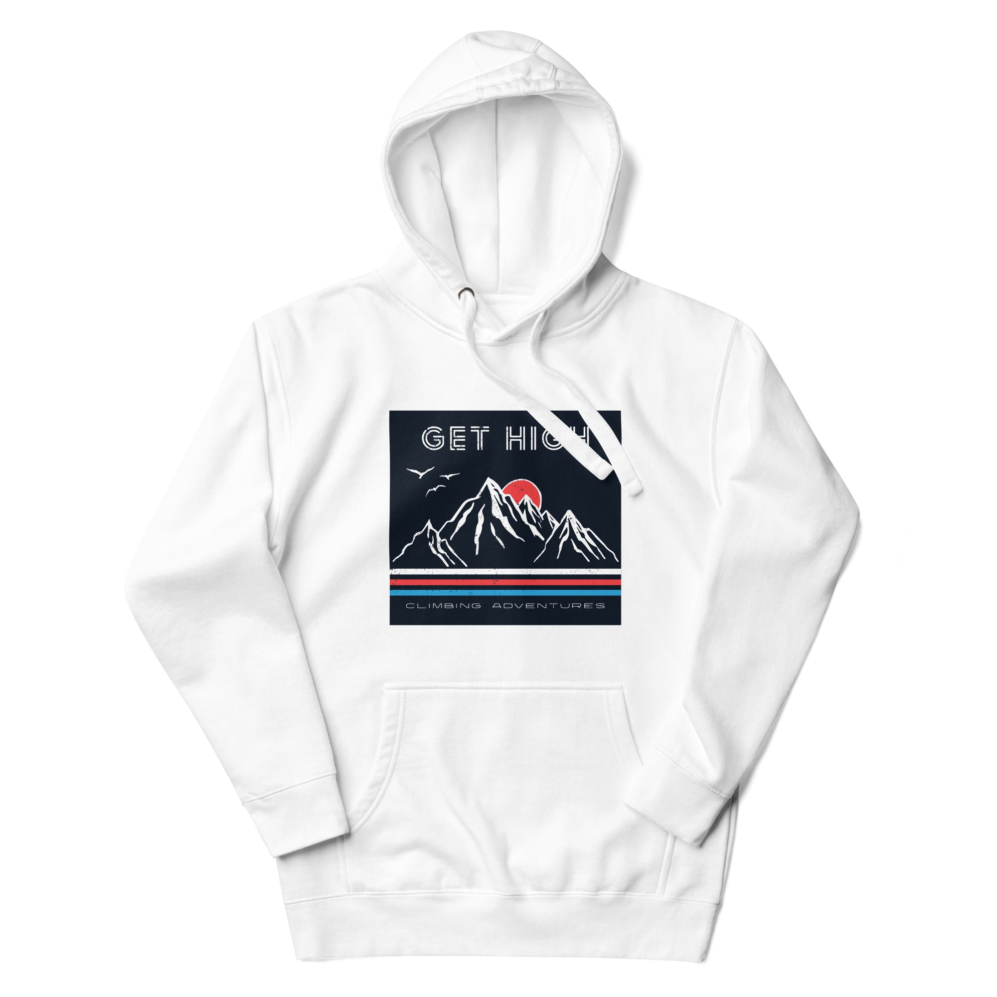 Get High Mountains Hoodie