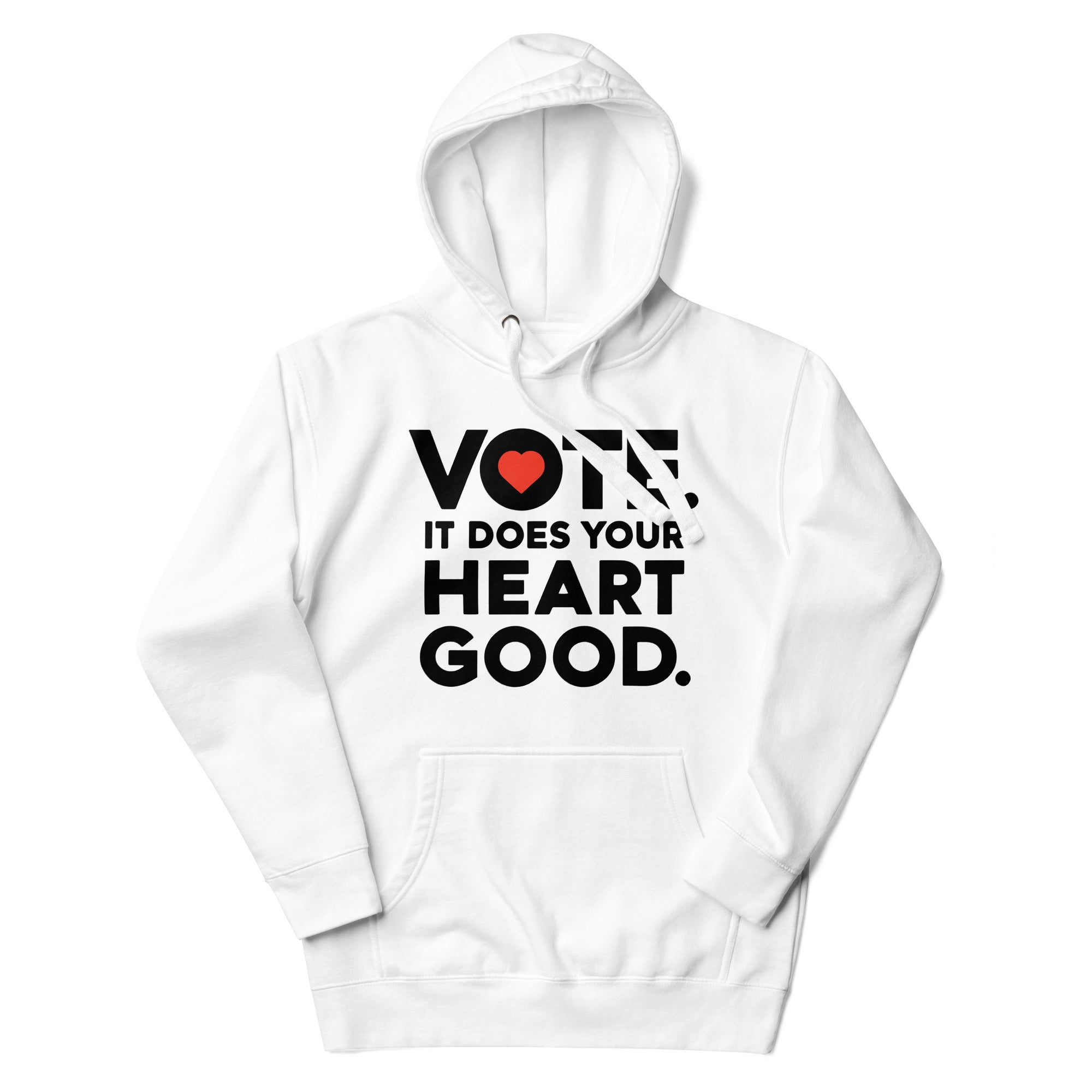 Voting Does Your Heart Good Hoodie