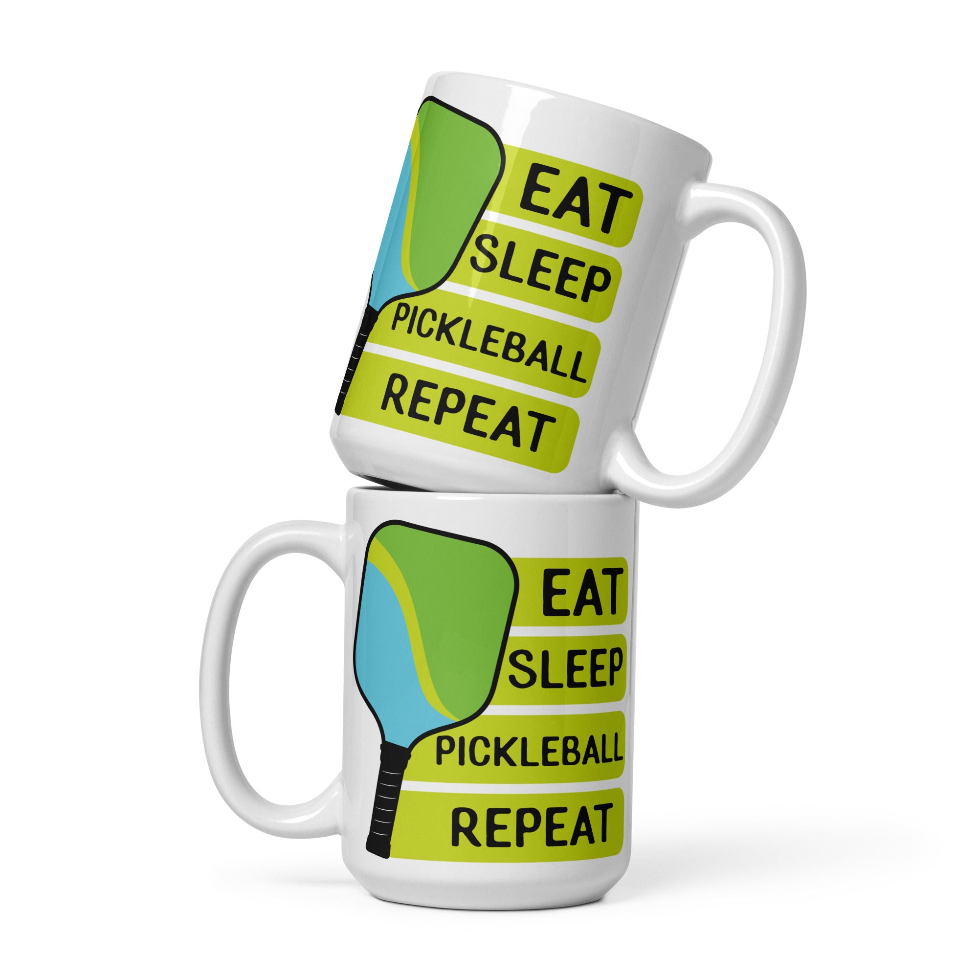 Eat Sleep Pickleball Mug