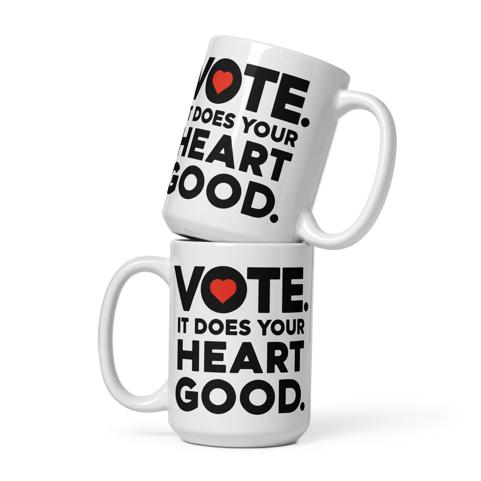 Voting Does Your Heart Good Mug