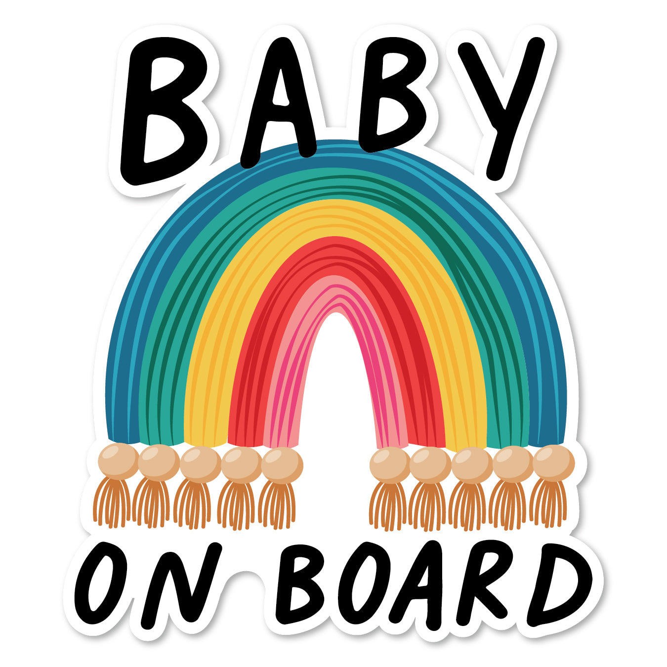 7-118 | Baby on Board Rainbow