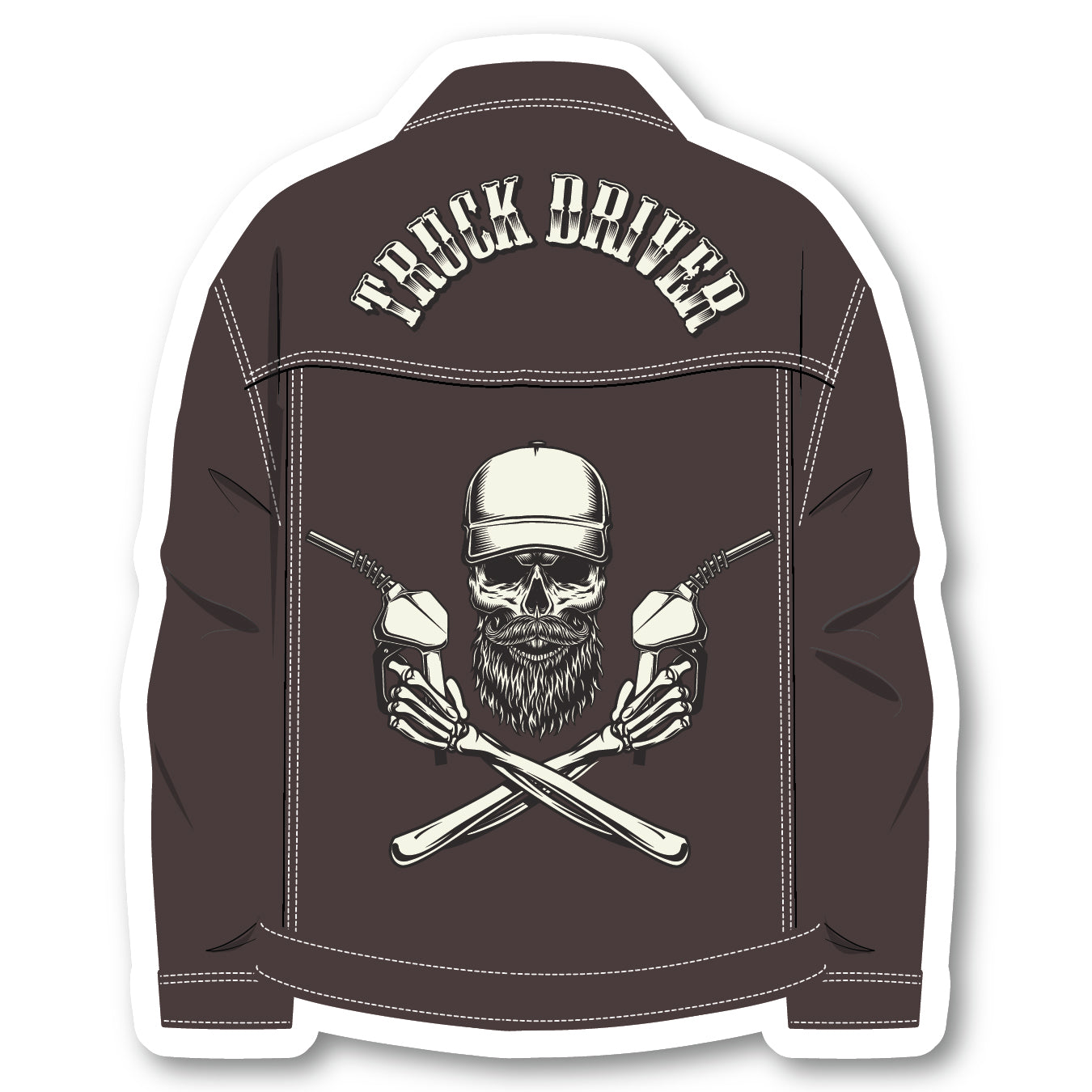 DP5-017 | Skull Driver Jacket