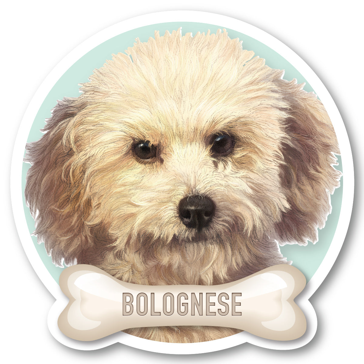 Bolognese Vinyl Sticker