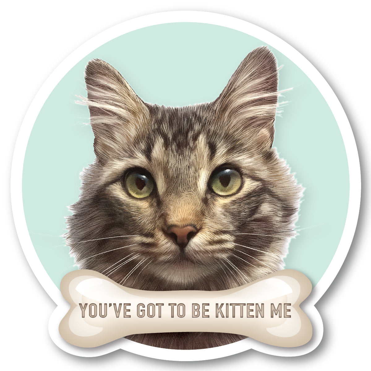 Kitten Me Vinyl Sticker