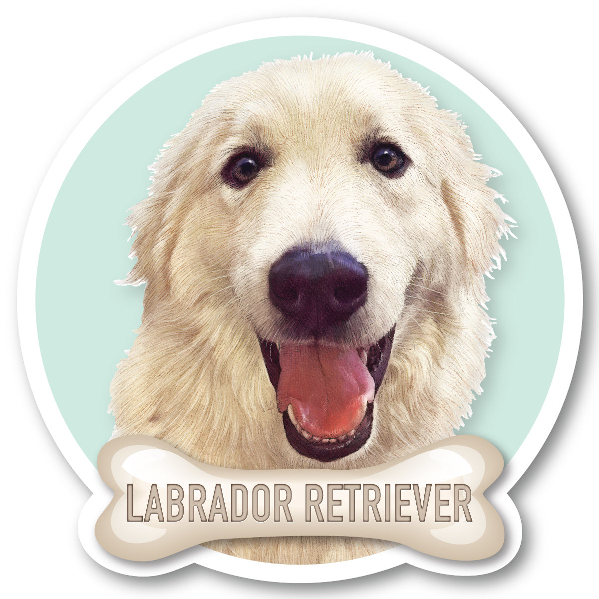 Labrador Retriever Vinyl Sticker