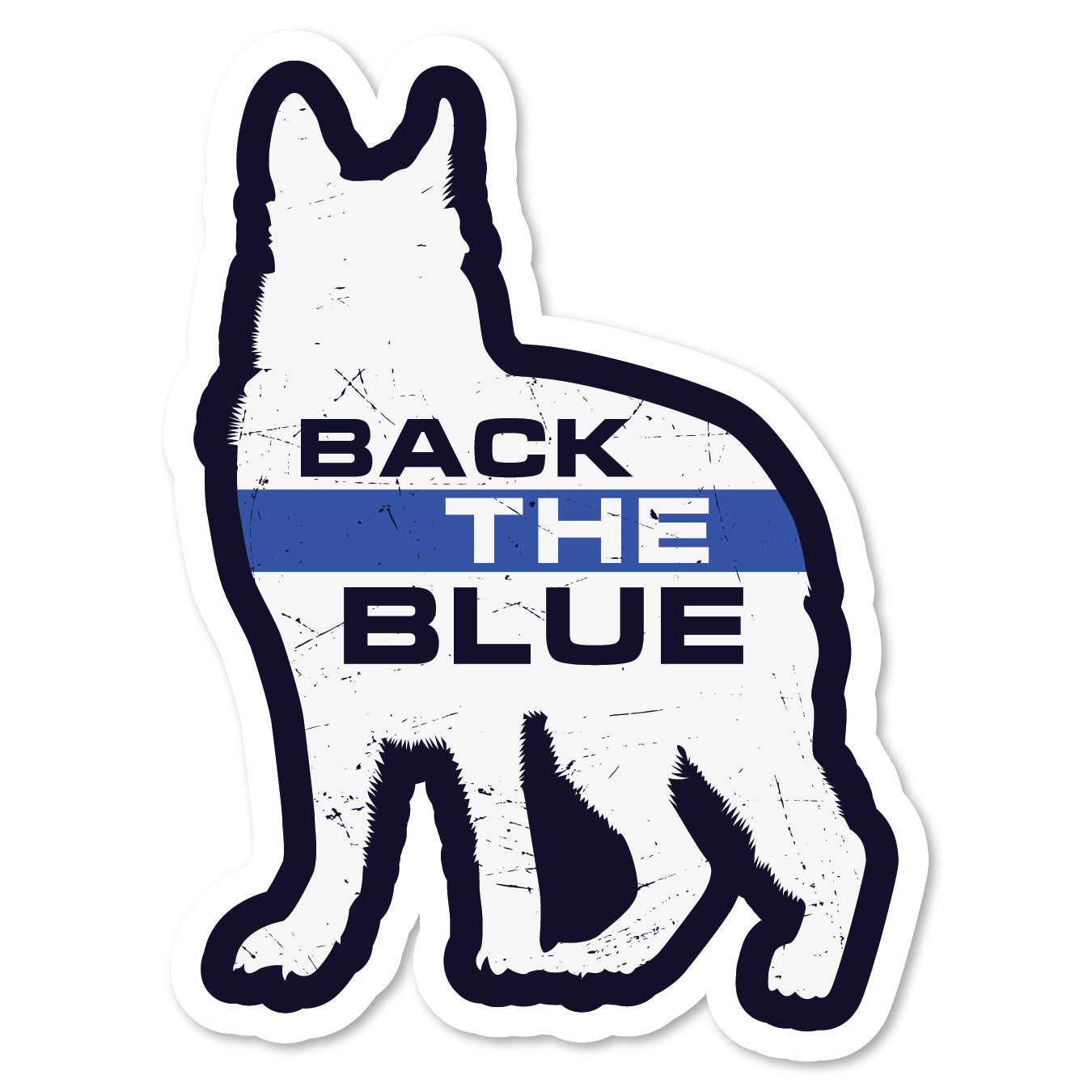 KC5-036 | Back The Blue Police Dog