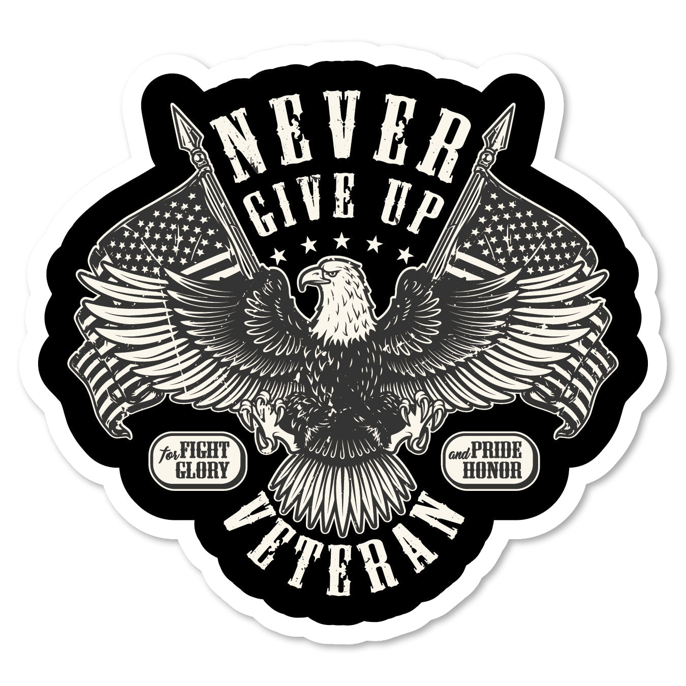 KC5-081 | Never Give Up Eagle
