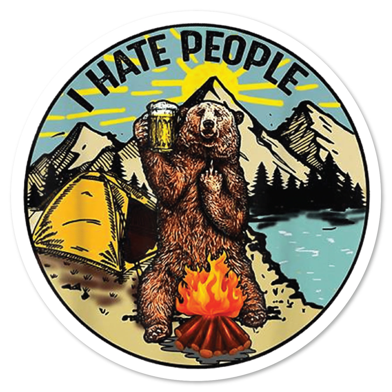 KC5-119 | I Hate People Bear