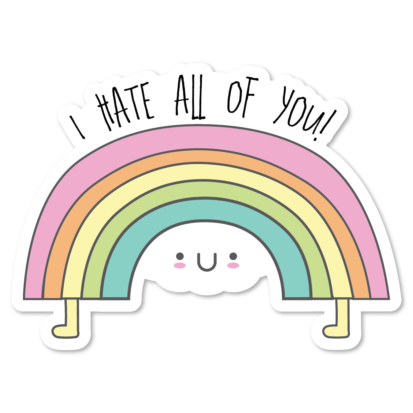 KC5-217 | I Hate all of you Rainbow