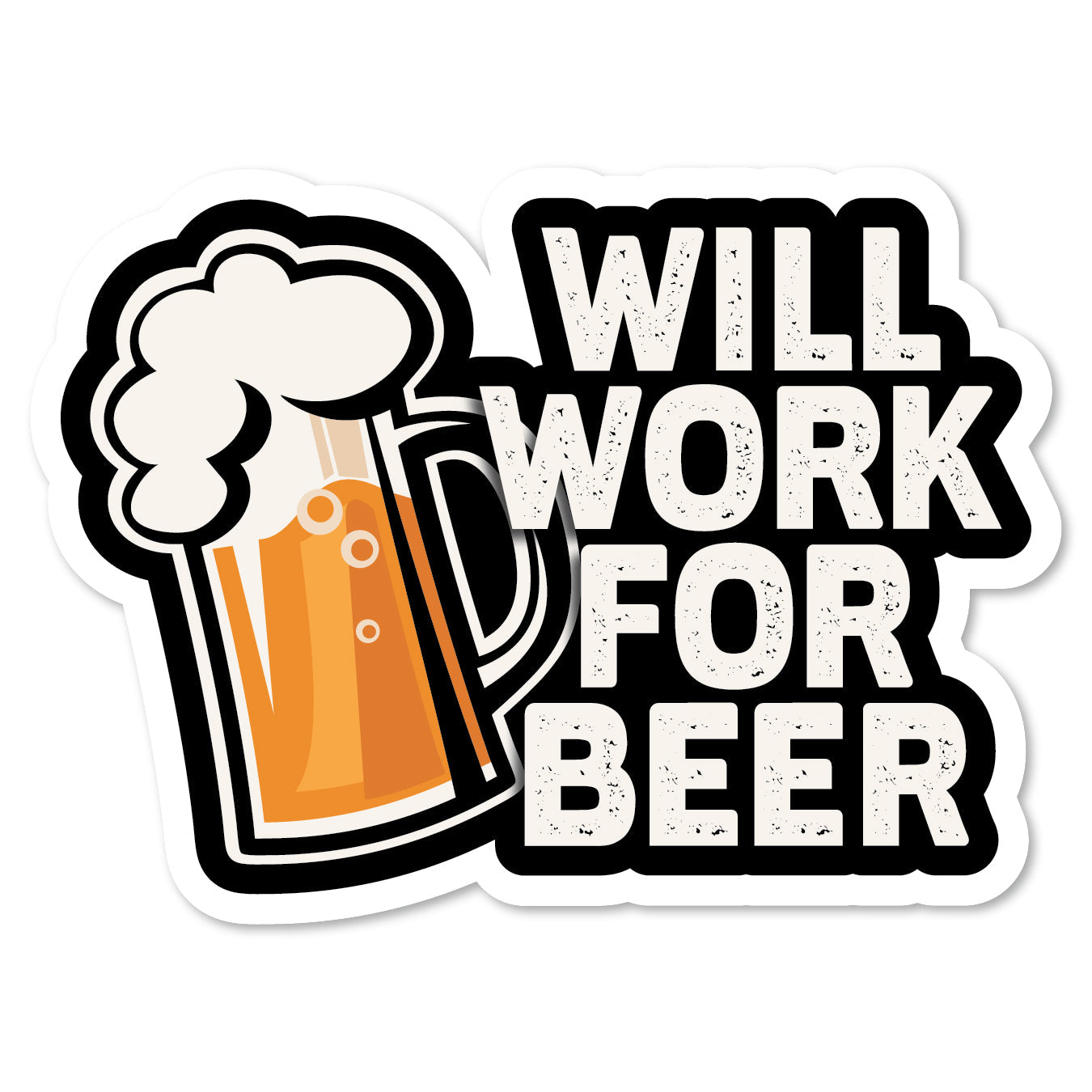 KC5-223 | Will Work For Beer