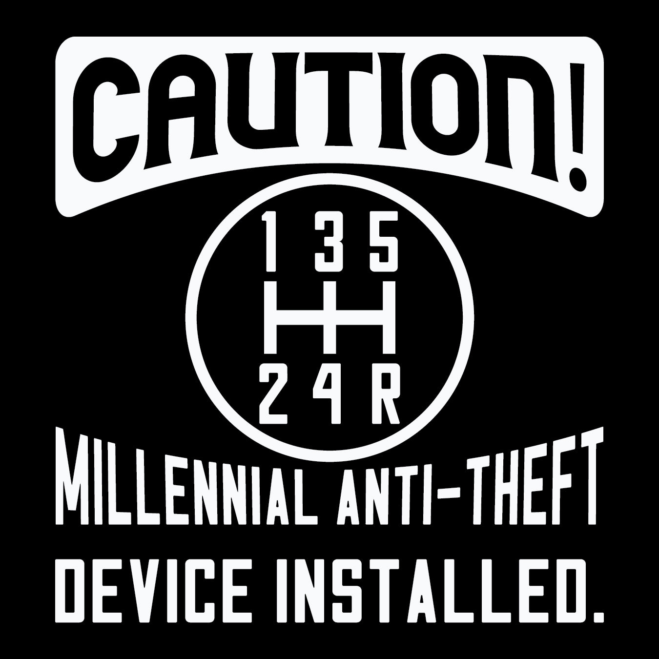 SP5-005 | Caution Millennial Anti Theft