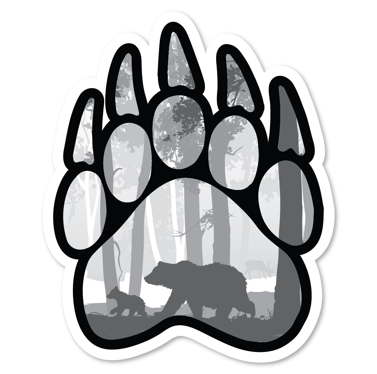 SPP-037 | Bears In A Forest Bear Paw